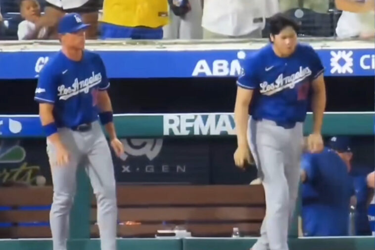 shohei-ohtani’s-elbow-nearly-shredded-in-strange-accident-with-dodgers-teammate