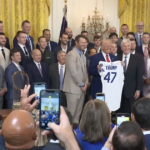 watch-live:-trump-hosts-la-dodgers-at-the-white-house-–-kike-hernandez-refuses-to-join-team-after-trashing-last-year’s-white-house-visit