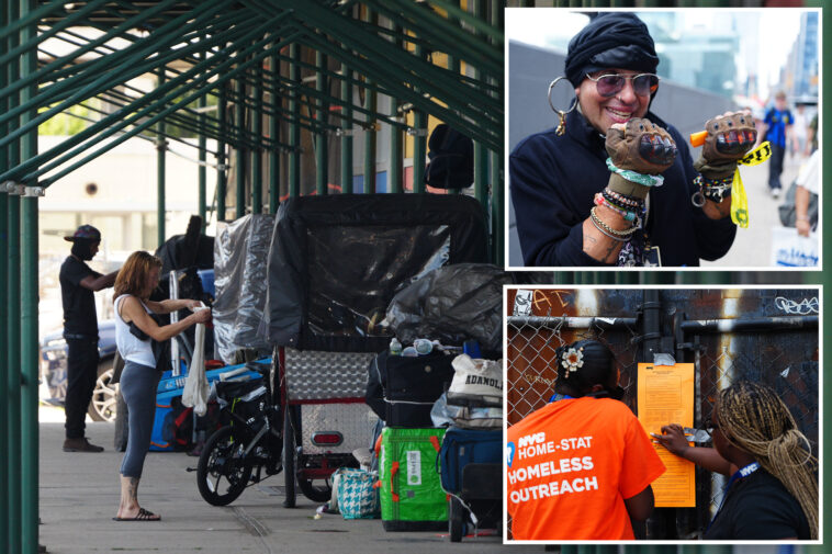 mamdani’s-nyc-homeless-camp-crackdown-falters-as-meth-addicted-trans-vagrant-rails-against-shelter-‘lockdown’