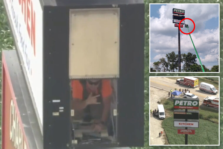 illinois-worker-trapped-inside-130-foot-tall-gas-station-sign-for-nearly-7-hours-—-but-still-manages-to-give-thumbs-up