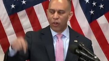 laughable:-house-minority-leader-hakeem-jeffries-says-democrats-will-‘hold-the-crooks-accountable’-(video)