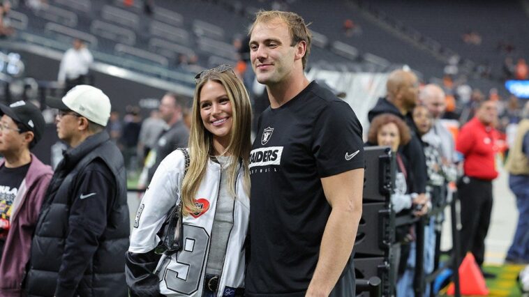 raiders-te-brock-bowers-impresses-women-with-his-hidden-camera-engagement-video,-royals-fan-arrested-&-510-lbs