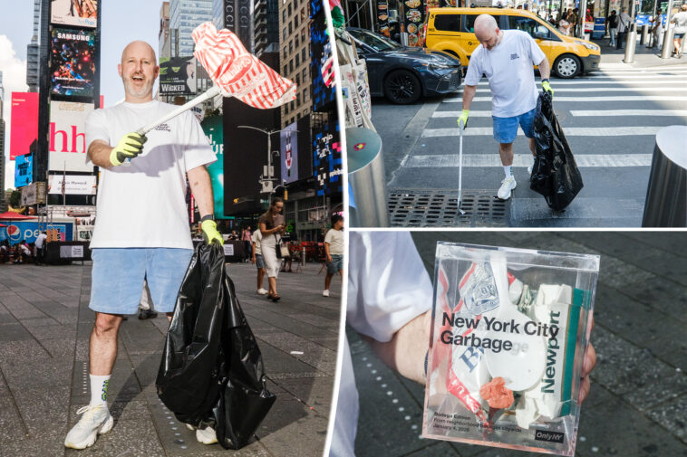 trash-collecting-artist-rakes-in-$100k-after-years-of-selling-cubes-of-garbage:-‘living-character’-of-nyc