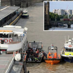 police-boat-crashes-into-bridge-in-central-london,-sending-officers-into-the-thames