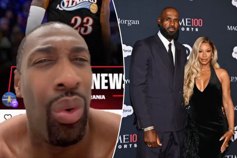 ex-nba-star-gilbert-arenas-claims-lebron-james’-wife-‘didn’t-approve’-76ers-in-nba-blockbuster