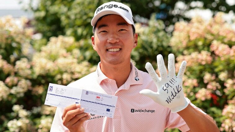michael-kim-nails-dramatic-birdie-on-the-18th-to-make-pga-tour-scoring-history-at-3m-open