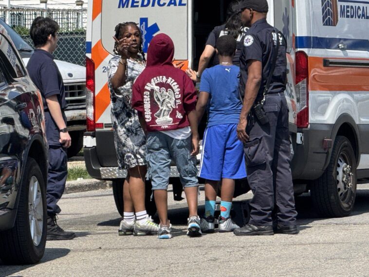 armed-man-in-tactical-vest-emerges-from-exploding-queens-home-before-being-shot-by-nypd-officers;-2-found-dead
