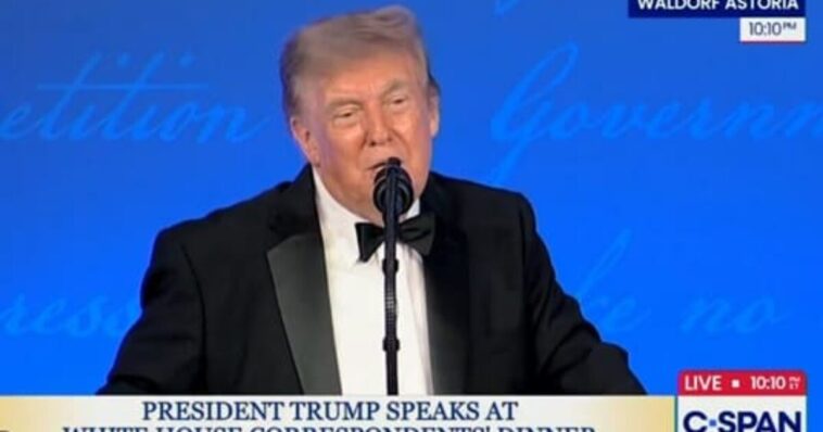 journalists-who-have-spent-years-comparing-trump-to-hitler,-complain-that-his-whcd-jokes-were-mean-spirited