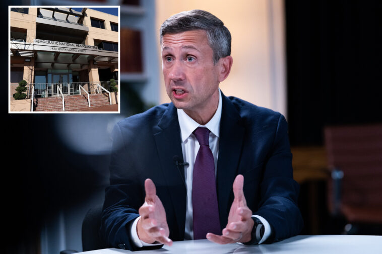 raging-dnc-boss-ken-martin-threw-phone-at-aide’s-desk-as-committee-forced-to-put-up-hq-as-loan-collateral:-report