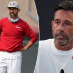49ers’-kyle-shanahan-makes-cameo-at-first-practice-since-horrifying-accident