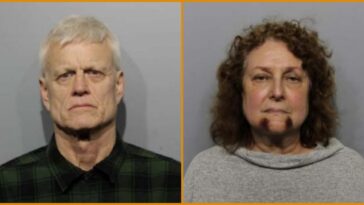 arlington-heights-elderly-leftist-couple-pleads-guilty-to-defacing-gop-headquarters-with-swastikas-and-feces-on-charlie-kirk-poster-—-no-hate-crime-charges,-just-$100-fine