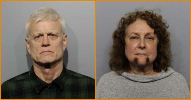 arlington-heights-elderly-leftist-couple-pleads-guilty-to-defacing-gop-headquarters-with-swastikas-and-feces-on-charlie-kirk-poster-—-no-hate-crime-charges,-just-$100-fine