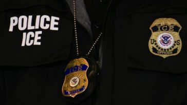 watch:-ice-agent-dances-and-trolls-anti-ice-agitators-outside-newark-detention-center-—-protester-melts-down-and-screams,-“you’re-literally-trafficking-human-beings!”