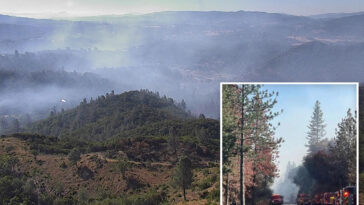 fast-moving-dove-fire-wreaks-havoc-as-mass-evacuations-at-‘the-gateway-to-yosemite’-town