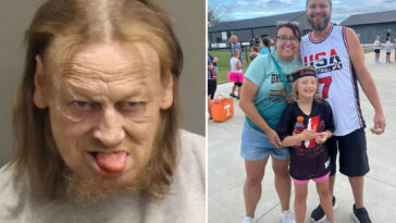 maniac-sticks-out-tongue-as-he-surrenders-to-cops-months-after-allegedly-killing-dad,-injuring-mom-and-daughter-in-head-on-crash