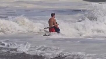 eric-trump-calls-for-16-year-old-lifeguard-who-rescued-boy-from-violent-california-waves-to-be-given-highest-civilian-honor-(video)