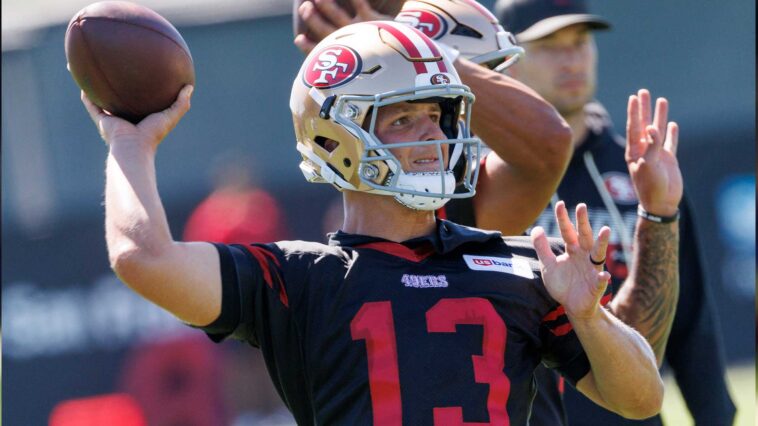 brock-purdy-adapts-to-49ers’-kyle-shanahan-less-start-to-training-camp