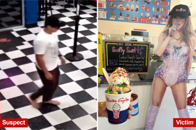 barefoot-bandit-steals-taylor-swift-cardboard-cutout-from-socal-ice-cream-shop-in-bizarre-heist