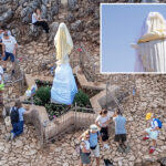 virgin-mary-statue-defaced-and-set-on-fire-at-world-famous-catholic-pilgrimage-site:-‘devil-in-a-skirt’