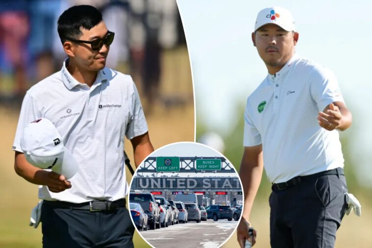 pga-tour-golfers-forced-to-cross-us-canada-border-—-and-back-again-—-after-korean-bbq-mixup