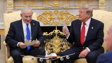 netanyahu,-trump-meeting-in-dc.-‘positive,-productive’-—-reaffirmed-iran-nuclear-red-line