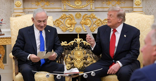 netanyahu,-trump-meeting-in-dc.-‘positive,-productive’-—-reaffirmed-iran-nuclear-red-line
