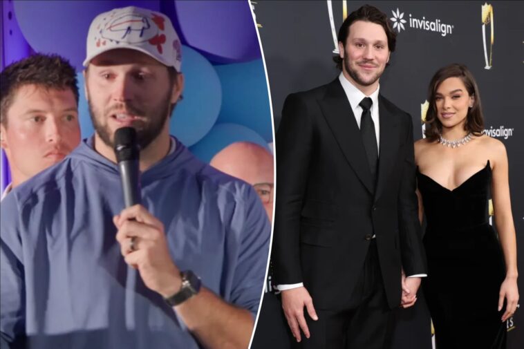 josh-allen-cries-in-emotional-moment-discussing-newborn-daughter