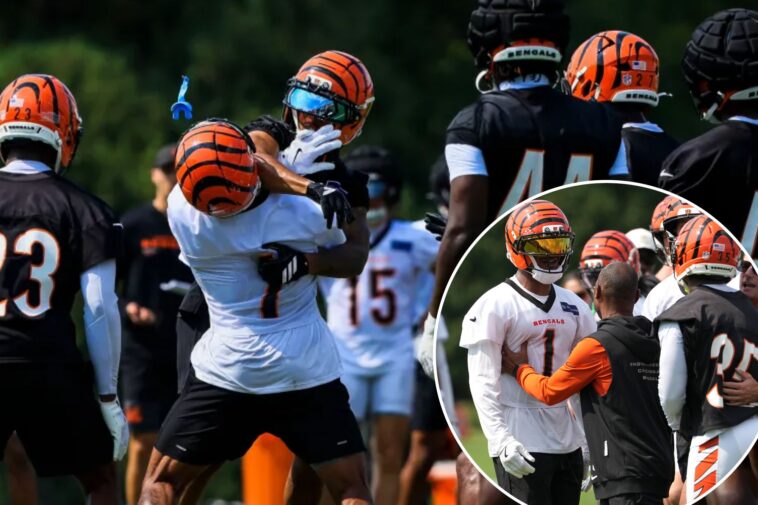 ja’marr-chase-throws-teammate’s-helmet-in-heated-bengals-practice-skirmish