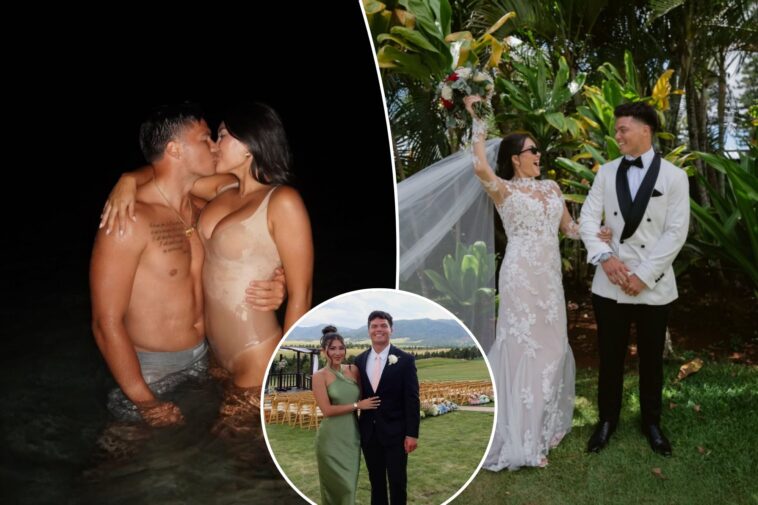 dillon-gabriel-gets-married-to-longtime-girlfriend-zoe-caswell-in-intimate-hawaii-ceremony