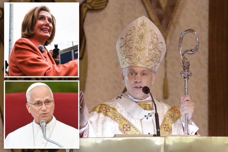 pope-leo-promotes-archbishop-who-barred-pelosi-from-communion-to-one-of-vatican’s-highest-courts