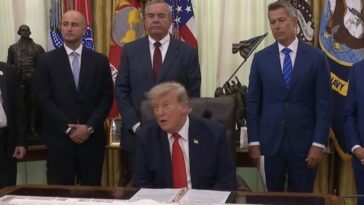huh?-trump-responds-to-fauci’s-refusal-to-answer-questions,-says-he-“respects”-biden’s-autopen-pardon-(video)