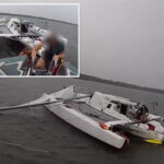 2-boaters-rescued-after-catamaran-crashes-into-piling,-snaps-mast-near-florida-bridge