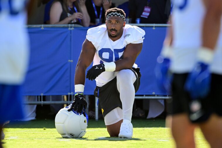 myles-garrett-addresses-media-as-official-member-of-the-rams-for-the-first-time-since-blockbuster-trade