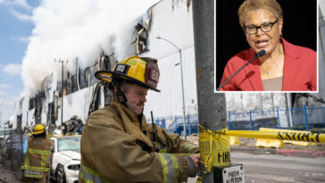 plans-quietly-laid-to-rebuild-burned-la-warehouse-after-mayor-karen-bass-vowed-company-would-never-return