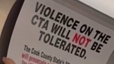 that-should-do-it:-chicago-officials-put-signs-in-subway-cars-that-say-‘violence-will-not-be-tolerated’-(video)