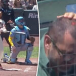 giants-fan-left-bloody-after-taking-foul-ball-off-dome-piece