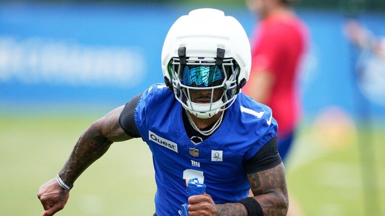 malik-nabers-‘looked-good’-in-surprising-full-practice-as-giants-kick-off-training-camp-in-west-virginia