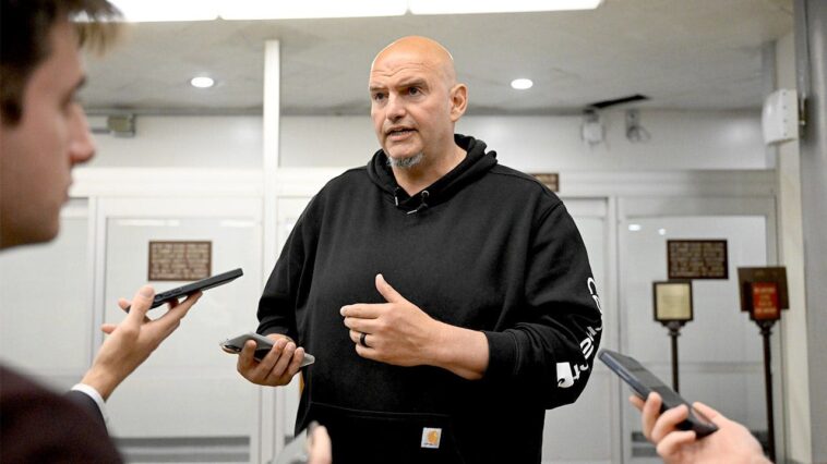 fetterman-unloads-on-reporter-from-‘trash’-anti-israel-outlet,-asks-why-it-loves-‘hamas-and-iran’