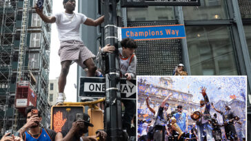 knicks’-‘champions-way’-sign-could-go-to-one-determined-—-and-wealthy-—-fan-at-nycdot-auction