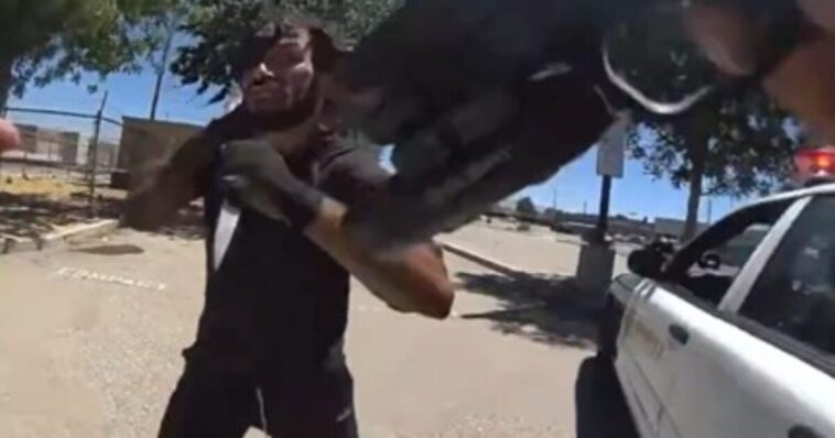 crazed-man-pays-the-ultimate-price-after-bringing-knife-to-a-gunfight-with-la-county-deputies-(video)