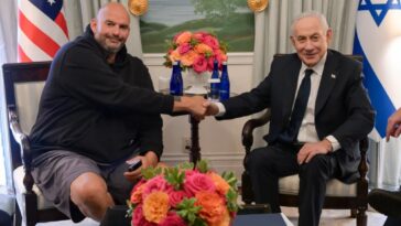 fetterman-says-he’s-‘proud’-to-be-‘conscience-of-the-democratic-party’-on-israel-during-netanyahu-meeting