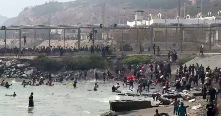 locals-beg-for-emergency-declaration-as-thousands-of-africans-breach-spanish-border-and-invade-city