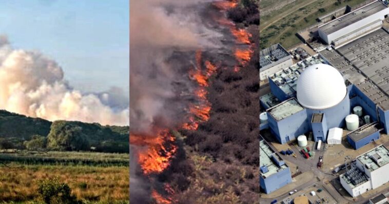 europe-is-burning:-large-wildfire-raging-just-3-miles-away-from-britain’s-largest-nuclear-power-plant