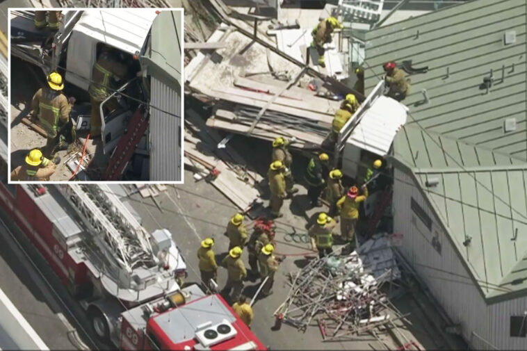 truck-driver-stuck-in-vehicle-after-smashing-into-building-on-pacific-coast-highway
