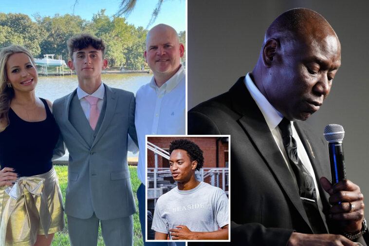 dad-of-nolan-wells’-‘best-friend’-slams-family-lawyer-ben-crump-for-‘financially-exploiting’-teen’s-death,-turning-it-into-political-circus