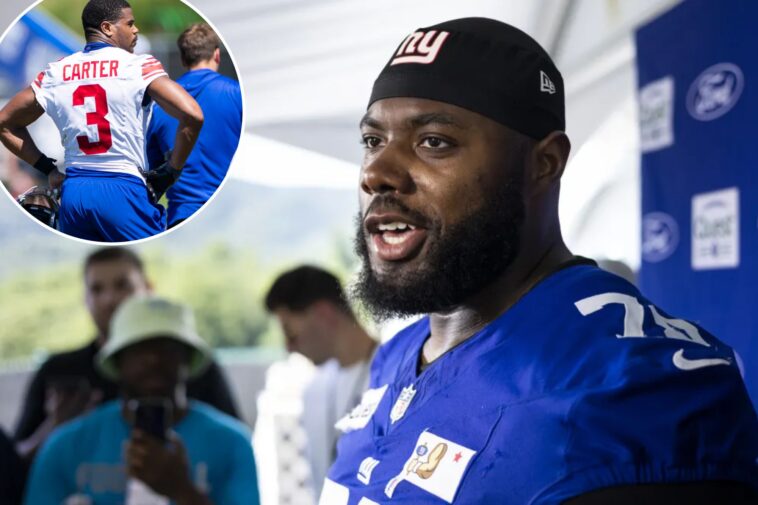 andrew-thomas-showing-giants-that-nothing-rattles-him-as-he-battles-abdul-carter-in-training-camp