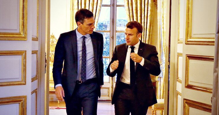 new:-france’s-macron-deploys-troops,-aircraft-and-drones-to-the-border-with-spain,-vows-to-help-socialist-sanchez-with-the-migrant-invasion-of-ceuta