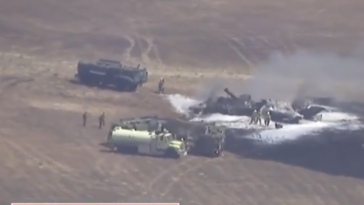 watch:-f-35-crashes-on-base-at-marine-corps-air-station-miramar-–-pilot-recovered-after-ejecting