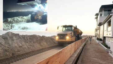 california-beach-city’s-massive-deadly-wave-defenses-caught-being-built-in-wild-video