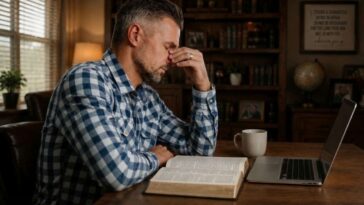 pastor-psyches-himself-up-for-another-grueling-one-day-work-week